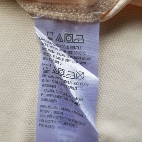 Lisa Rinna Collection Blouse 3/4 Sleeves Draped Neck Women's Size Large - Picture 6 of 6